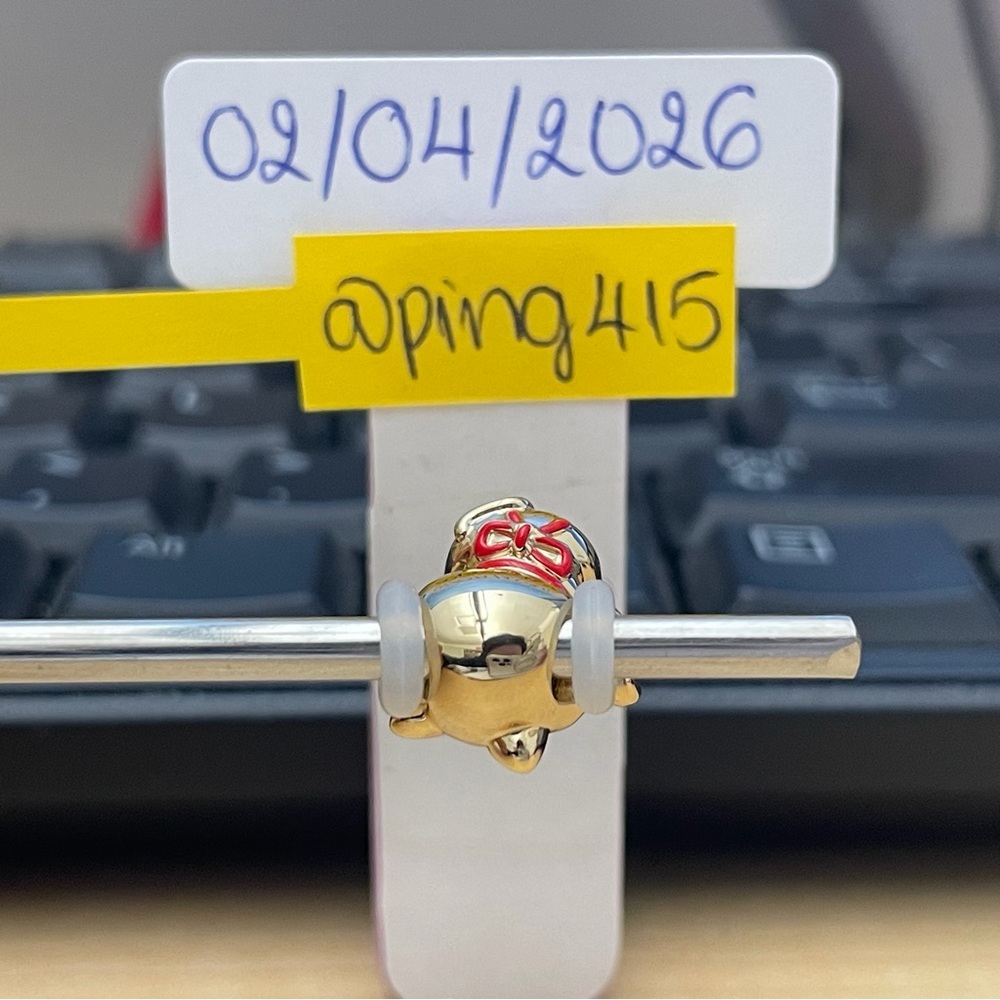 Pandora Shine Fortune Cat charm - Picture 7 of 15